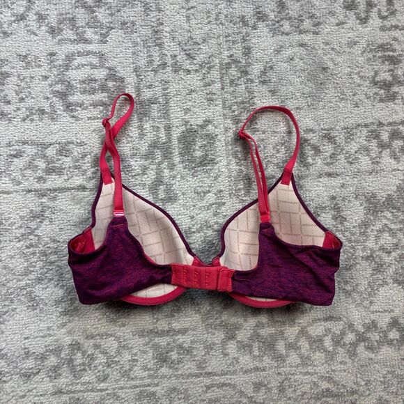 Victoria's Secret Bra Color Block Uplift Semi Demi Casual Bra Size 32C - Picture 5 of 5